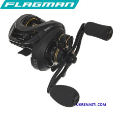 Катушка мультипликаторная Flagman '24 BlackFire Baitcast